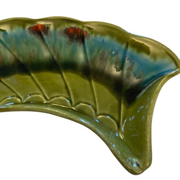 MCM Vintage Ceramic Dish. Ashtray? Decor? Jewelry Holder? Beautiful - Picture 4 of 13